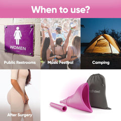 Female urination device - Yesindeed