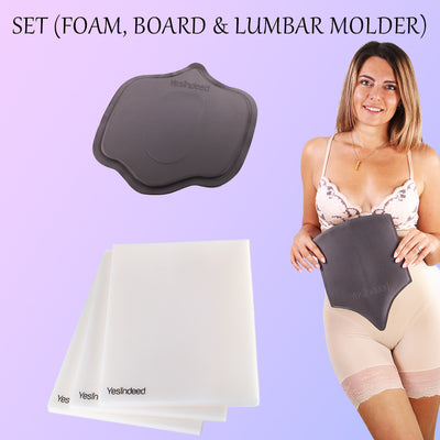 SET (FOAM, BOARD & LUMBAR MOLDER)